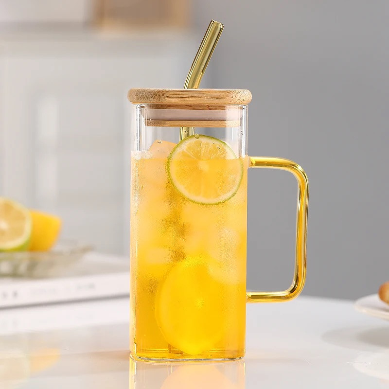 Ապակյա գունավոր պոչերով բաժակներ ապակյա ձողերով, изображение 5