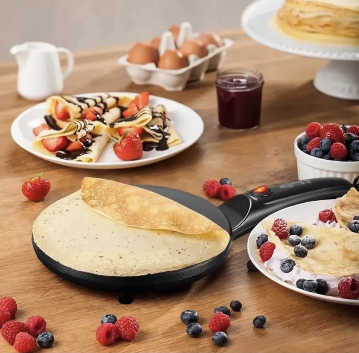 Bosch BD-5208 էլեկտրական թավա նրբաբլիթ պատրաստելու համար, изображение 3