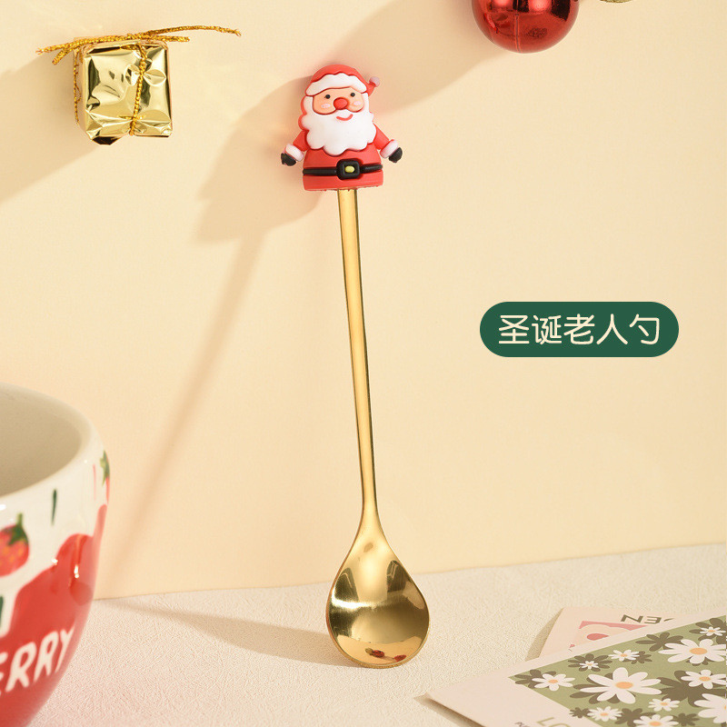 Ամանորյա գդալներ 3 հատ, изображение 3