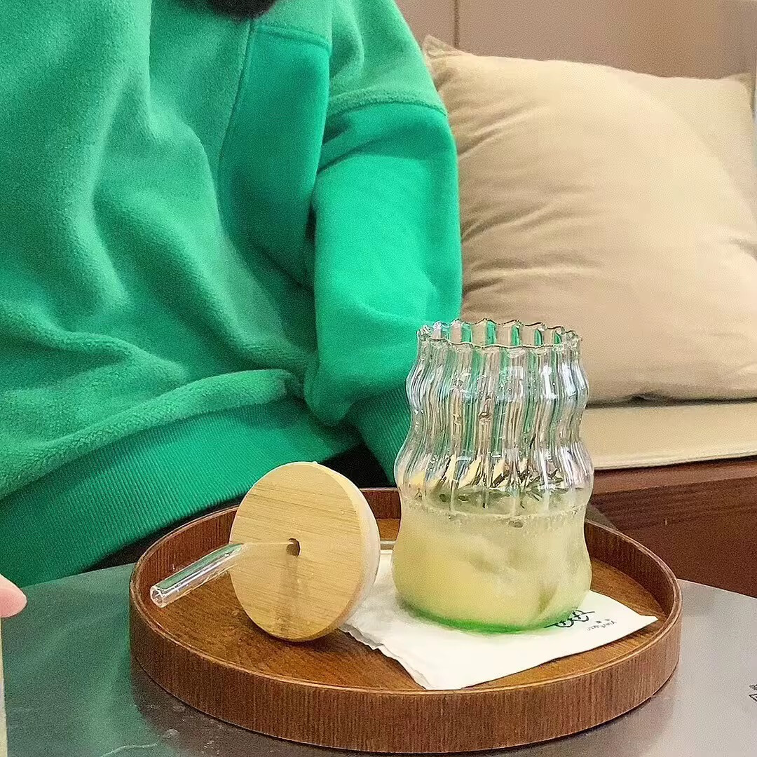 Ապակյա յուրօրինակ դիզայնով բաժակ, изображение 5