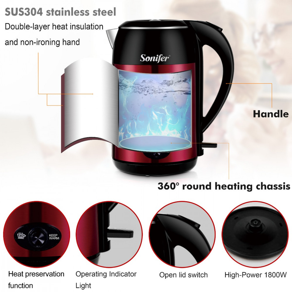 Թեյնիկ Էլեկտրական|SONIFER SF-2072, изображение 4