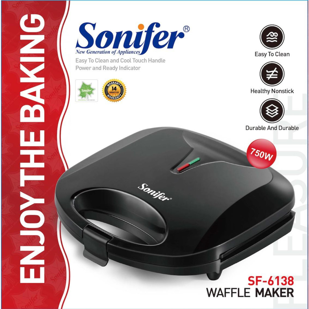 Վաֆլի պատրաստող սարք SONIFER SF-6138, изображение 2