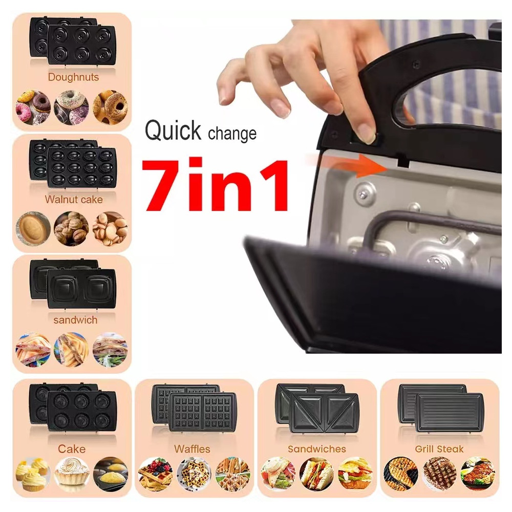 Սենդվիչ պատրաստող սարք 7-ը 1-ում SONIFER SF-6054, изображение 2