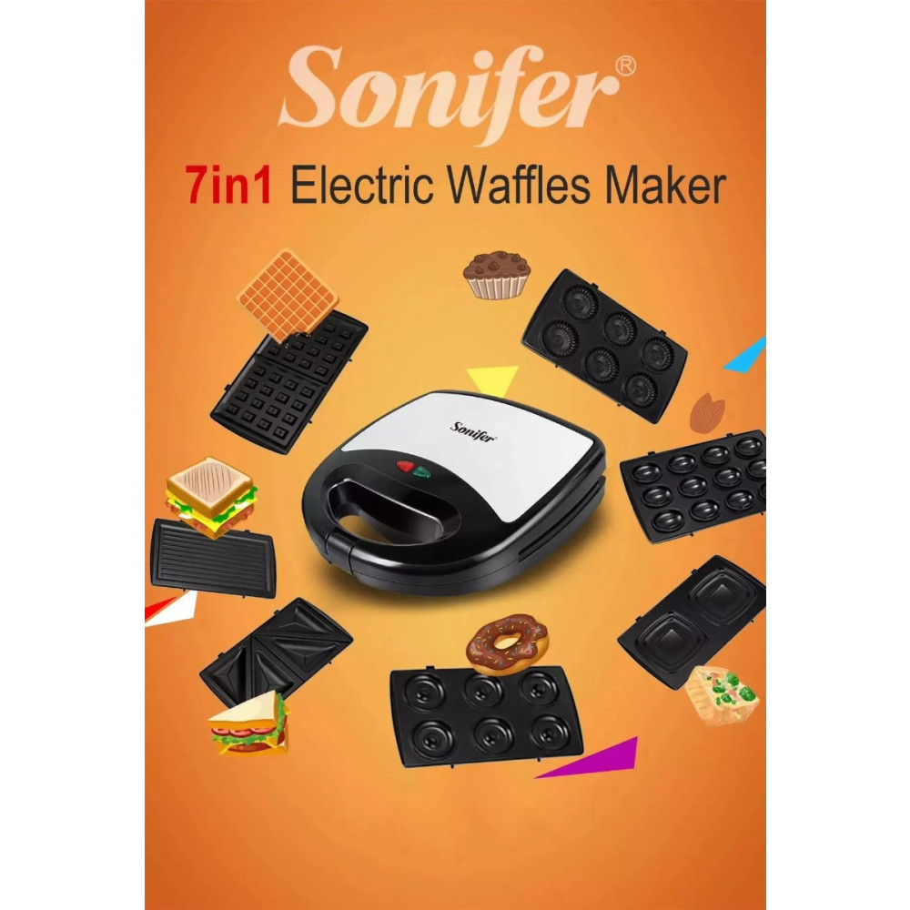 Սենդվիչ պատրաստող սարք 7-ը 1-ում SONIFER SF-6054, изображение 4