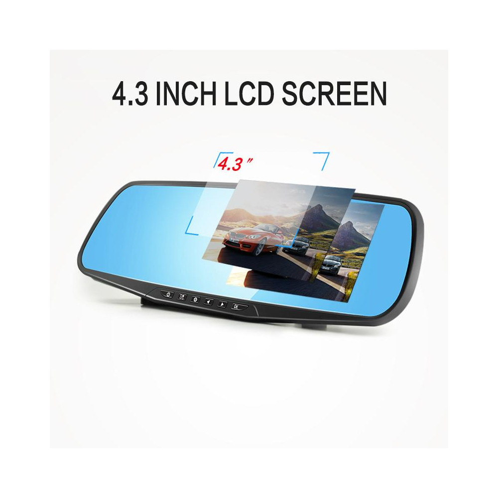 Հայելի Վիդեոռեգիստրատոր Rear-View I9000, изображение 5