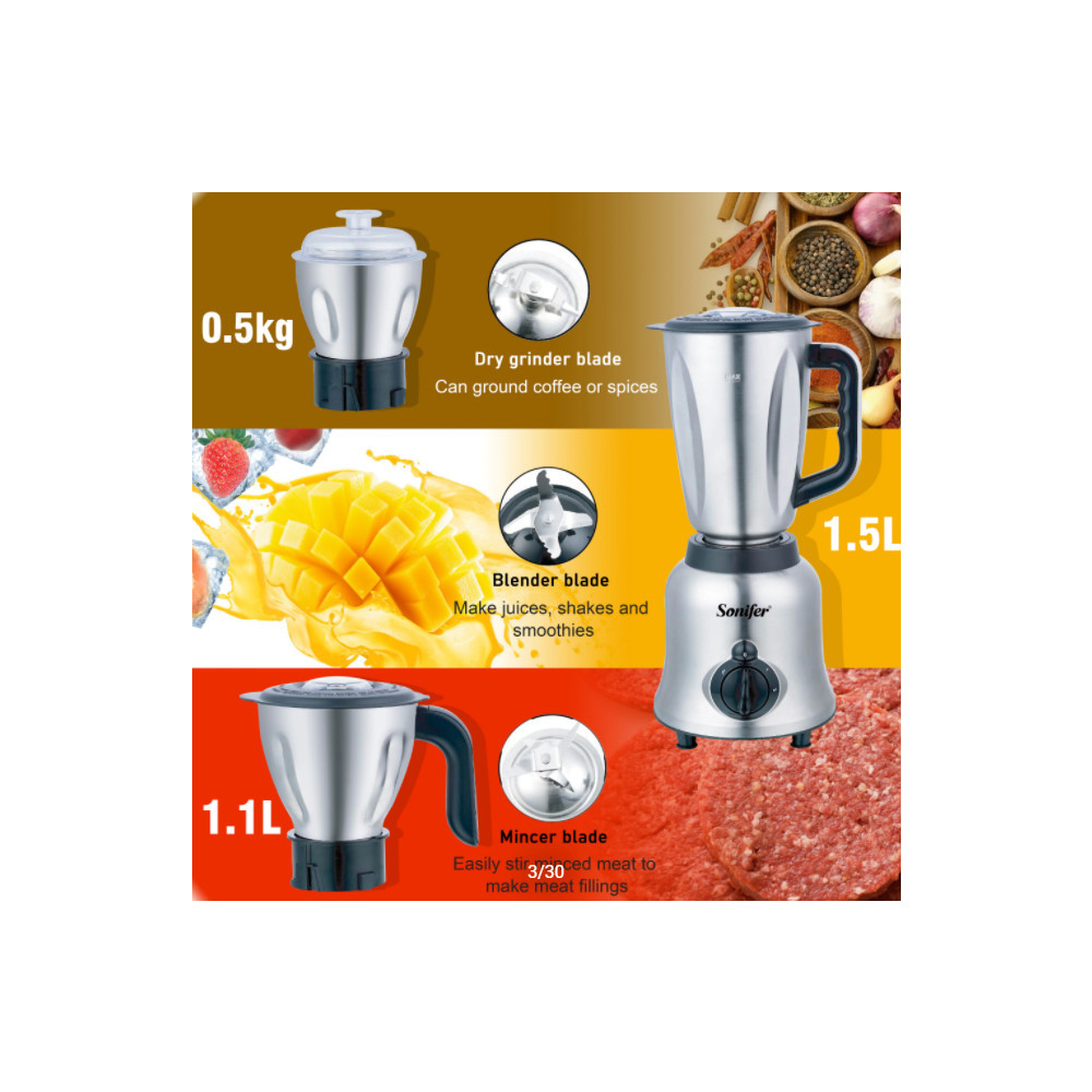 Բլենդեր 3-ը 1-ում| SONIFER SF-8062, изображение 4