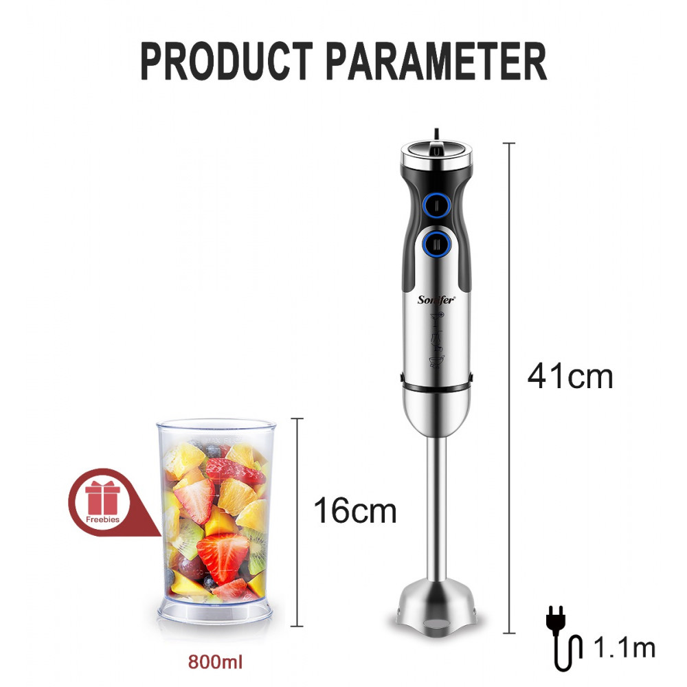 Ձեռքի Բլենդեր SONIFER SF-8092, изображение 3