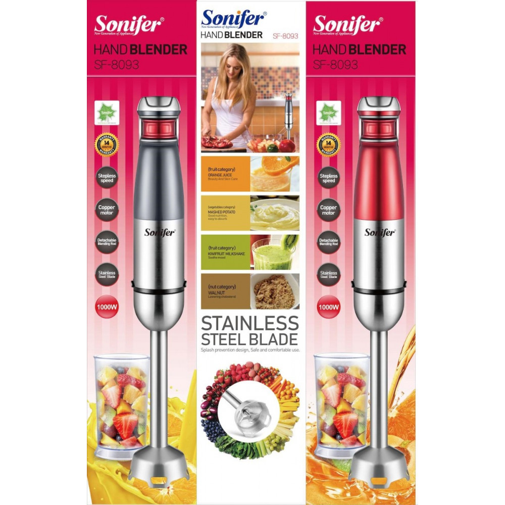 Ձեռքի Բլենդեր SONIFER SF-8093, изображение 3