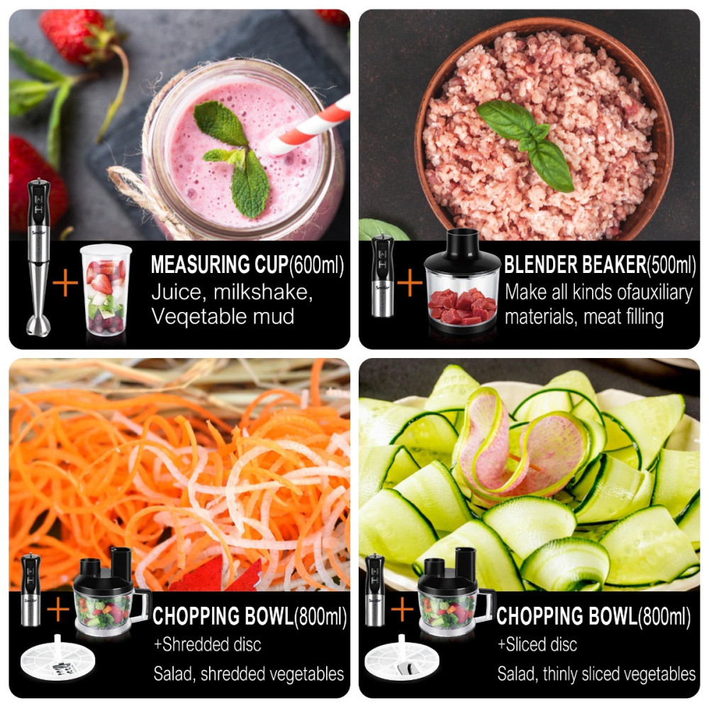 Ձեռքի Բլենդեր 10-ը 1-ում SONIFER SF-8086, изображение 7