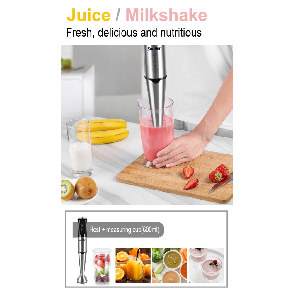 Ձեռքի Բլենդեր 10-ը 1-ում SONIFER SF-8086, изображение 8