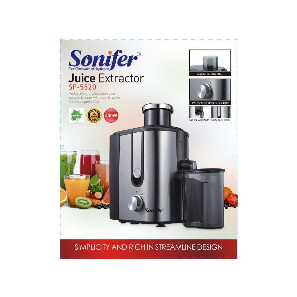 Էլեկտրական Հյութահան SONIFER SF-5520, изображение 5