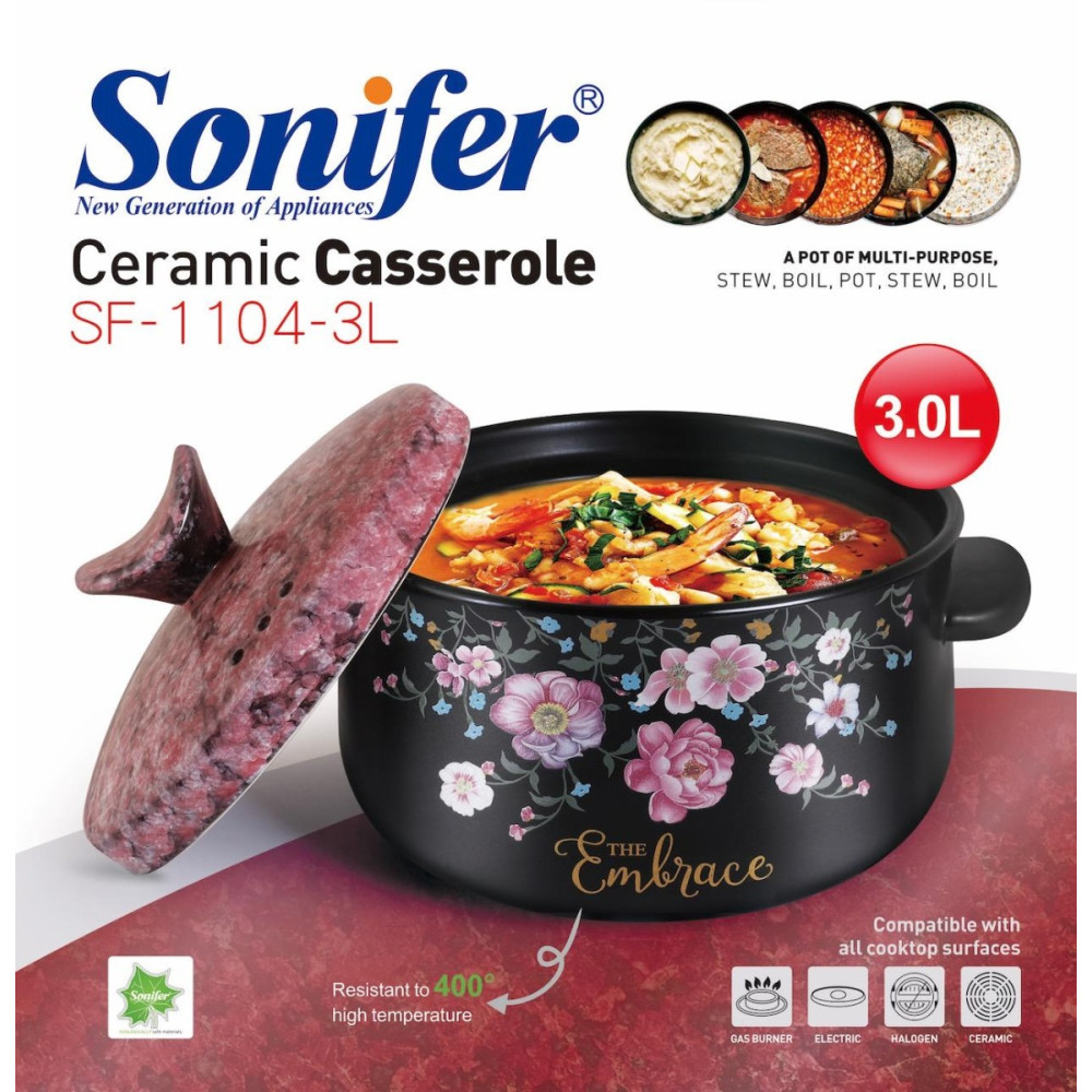 Կերամիկական Կաթսա Sonifer SF-1104-3L, изображение 4