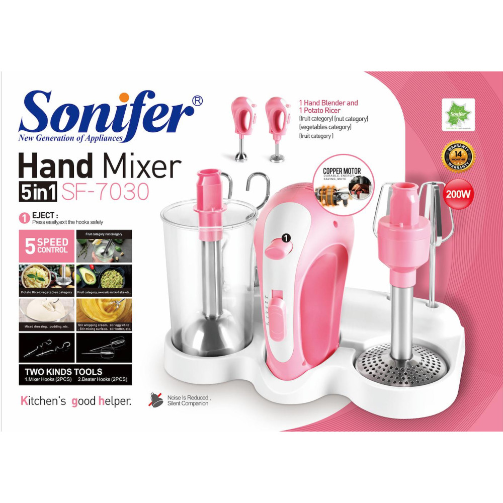 Հարիչ 5-ը 1-ում SONIFER SF-7030, изображение 2