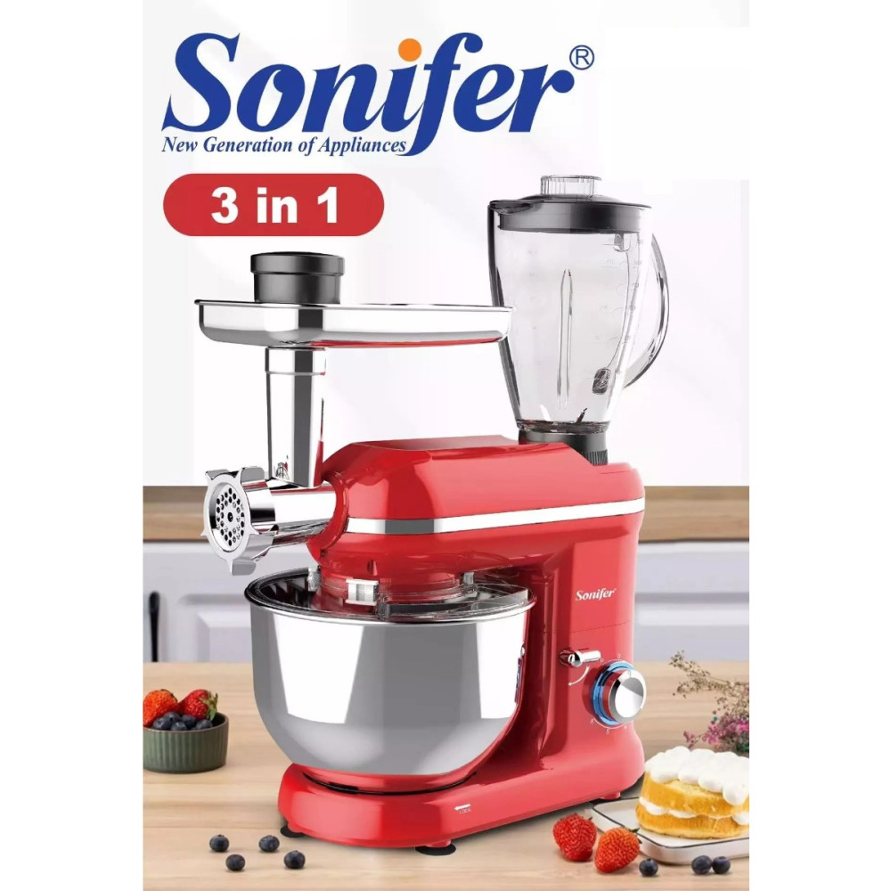 Մսաղաց, Բլենդեր և Հարիչ 3-ը 1-ում SONIFER SF-8056, изображение 3