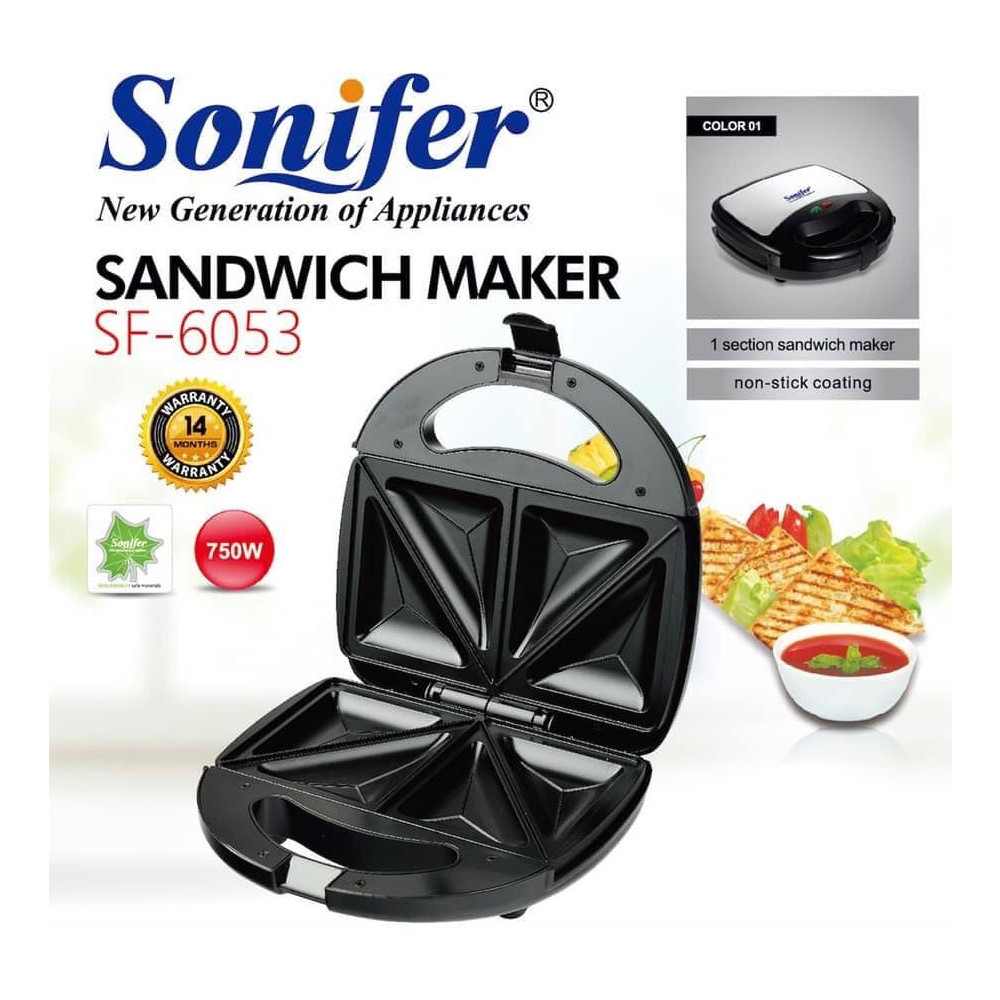 Սենդվիչ պատրաստող սարք|SONIFER SF-6053, изображение 5