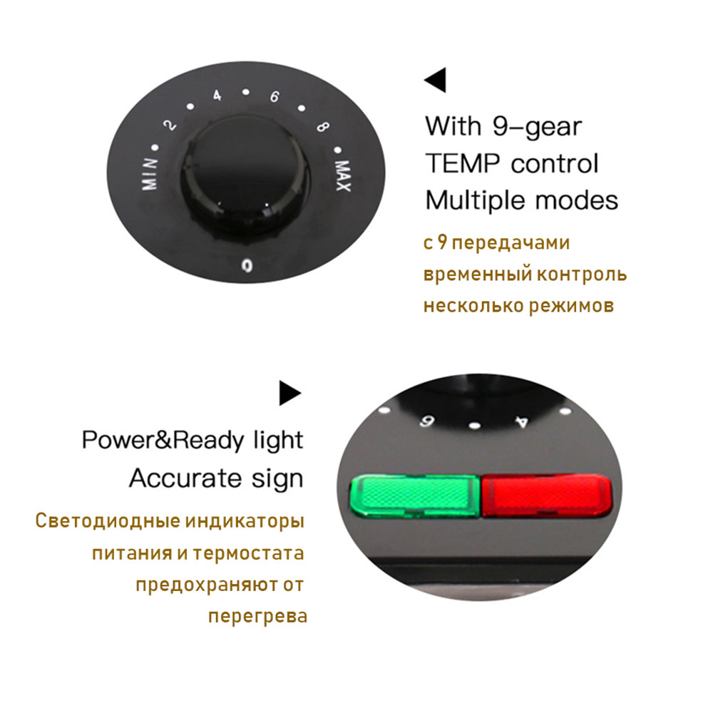 Սենդվիչ պատրաստող սարք SONIFER SF-6012, изображение 6