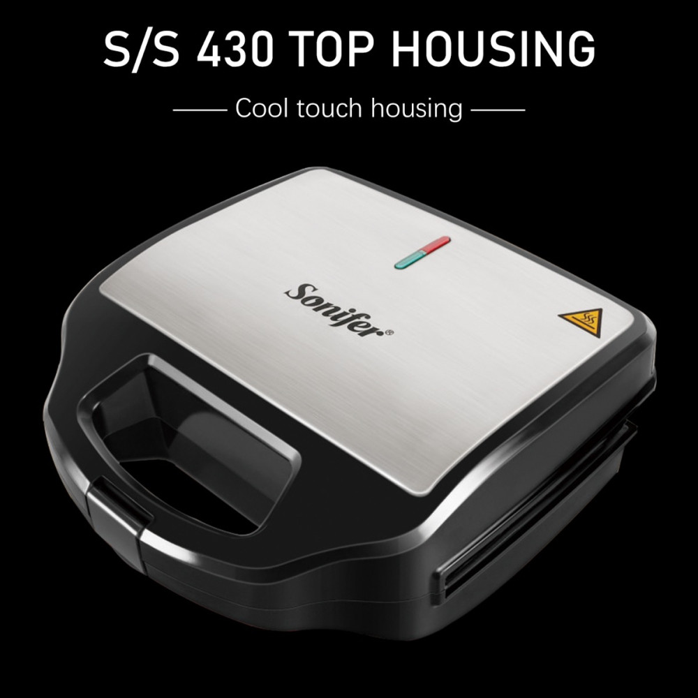 Սենդվիչ և Վաֆլի պատրաստող սարք 2-ը 1-ում SONIFER SF-6077, изображение 5