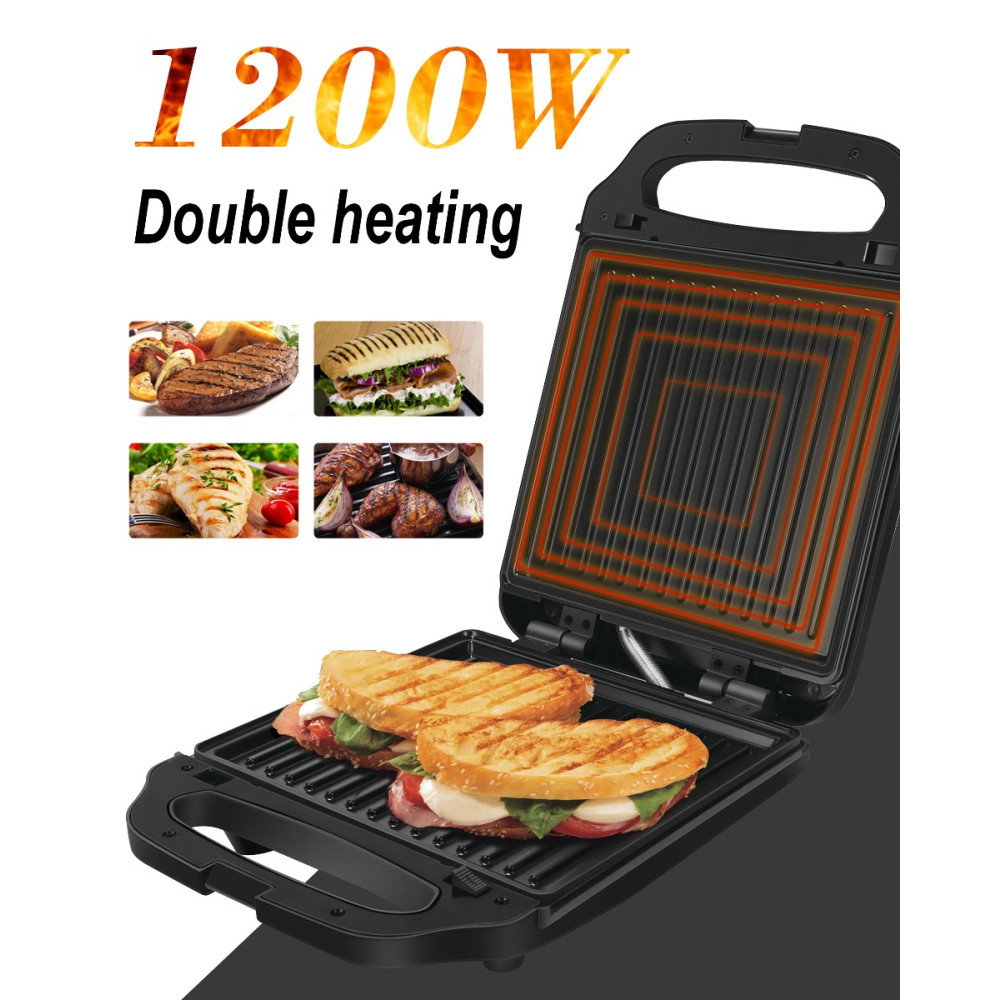 Գրիլ/Սենդվիչ/Վաֆլի պատրաստող սարք 3-ը 1-ում Sonifer Sf-6087, изображение 2