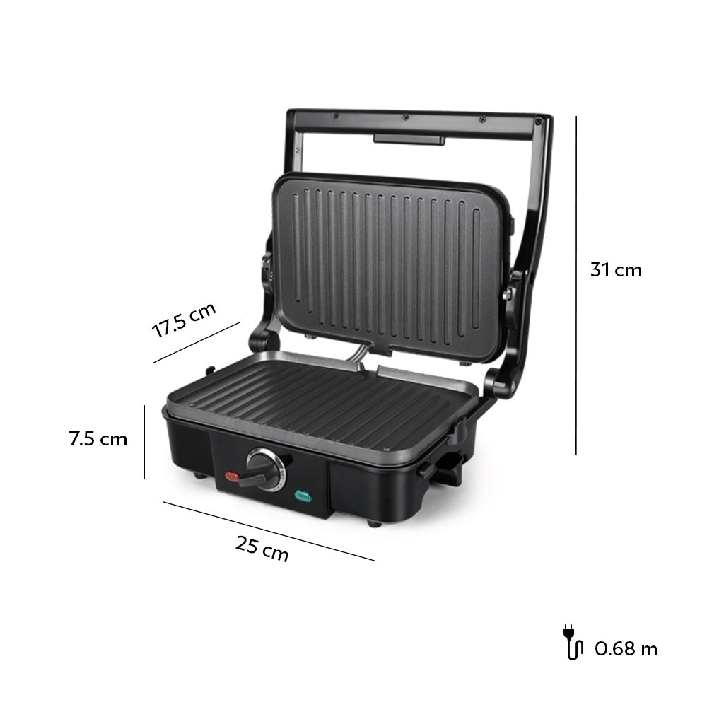 Գրիլ/Սենդվիչ/Վաֆլի պատրաստող սարք 3-ը 1-ում Sonifer Sf-6097, изображение 5