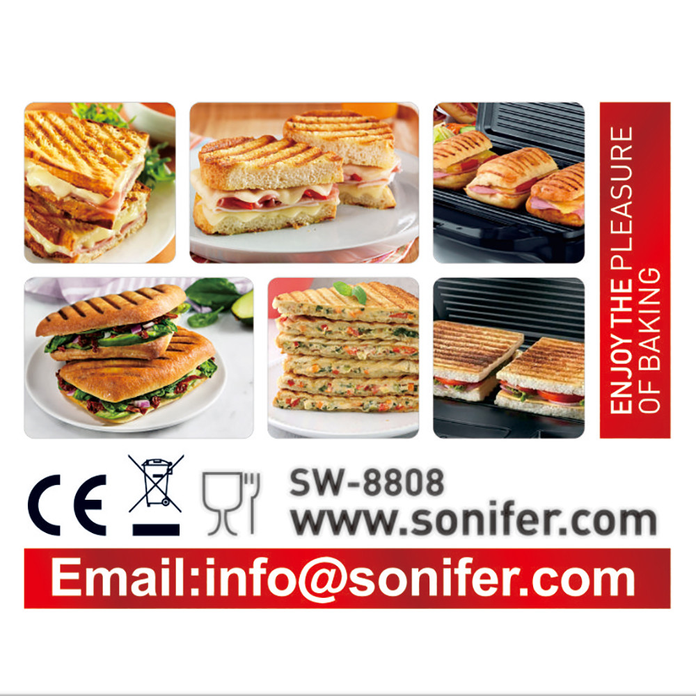 Սենդվիչ պատրաստող սարք SONIFER SF-6068, изображение 6