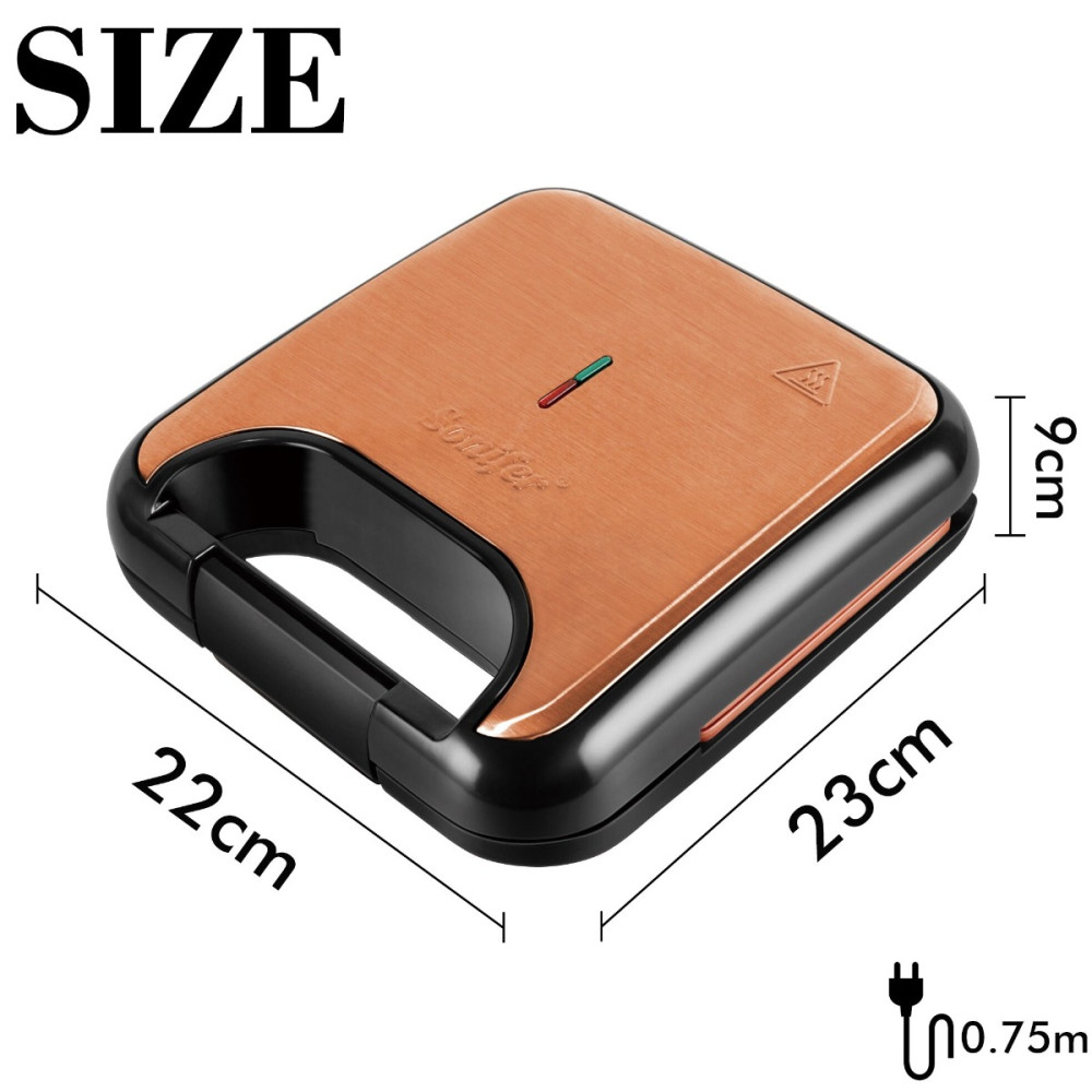 Սենդվիչ պատրաստող սարք SONIFER SF-6079, изображение 3