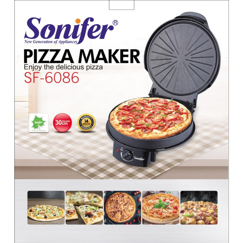 Պիցցա պատրաստող սարք SONIFER SF-6086, изображение 8