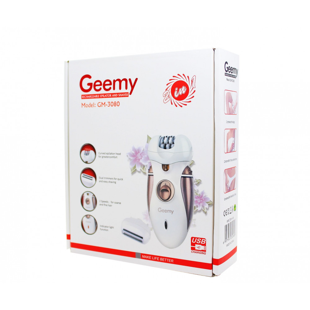 Էպիլյատոր և Սափրիչ 2-ը 1-ում GEEMY GM-3080, изображение 3