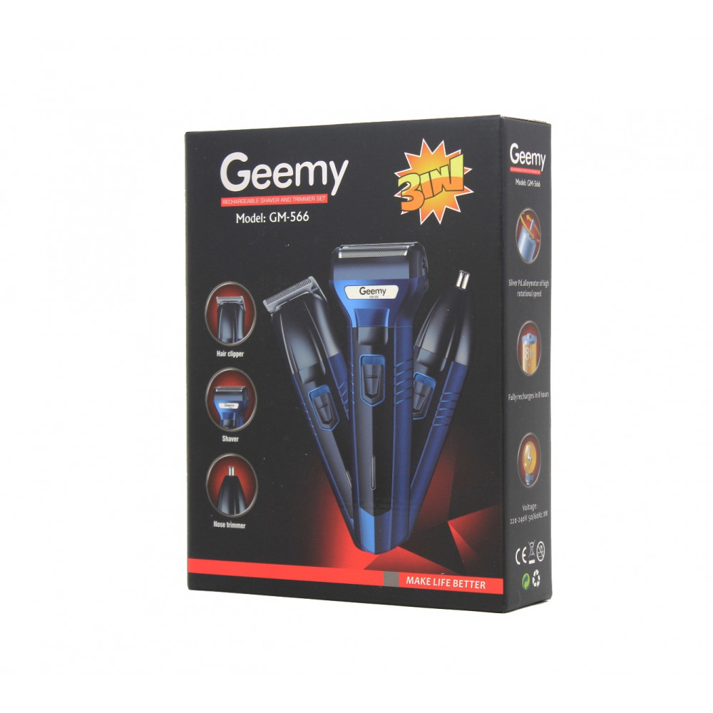 Էլեկտրական Սափրիչ 3-ը 1-ում Geemy GM-566, изображение 6