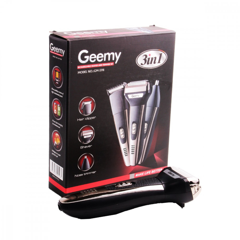 Էլեկտրական Սափրիչ 3-ը 1-ում Geemy GM-598, изображение 7