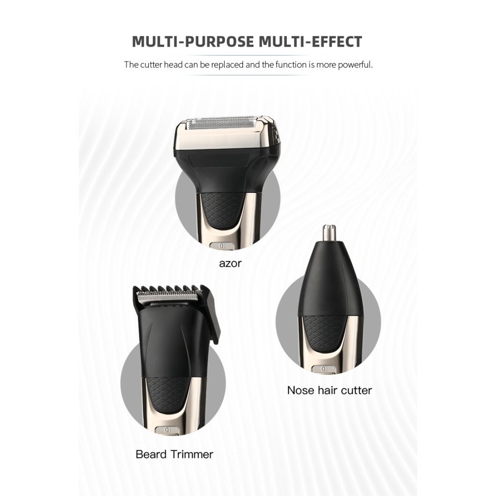 Էլեկտրական Սափրիչ 3-ը 1-ում Geemy GM-6209, изображение 2