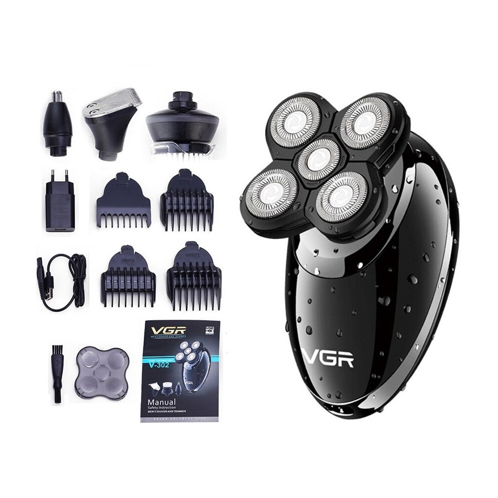 Էլեկտրական Սափրիչ 4-ը 1-ում VGR V-302, изображение 12