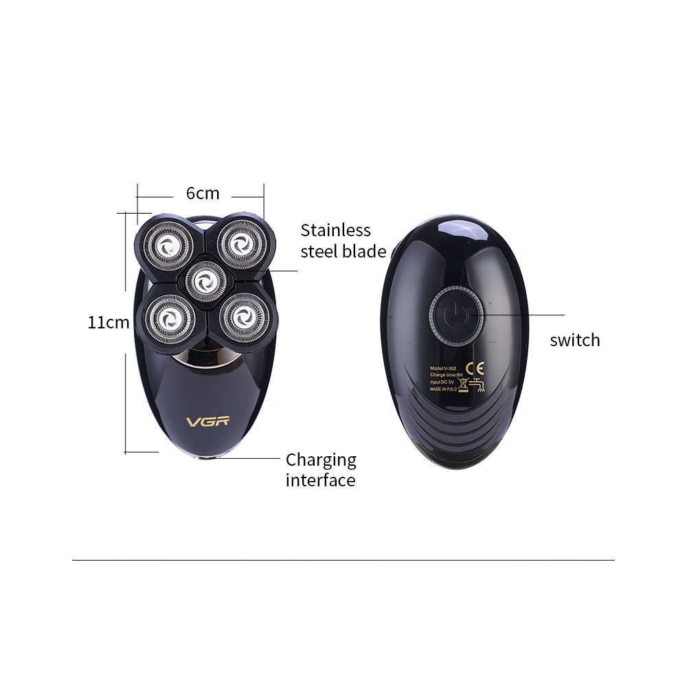 Էլեկտրական Սափրիչ 4-ը 1-ում VGR V-302, изображение 9