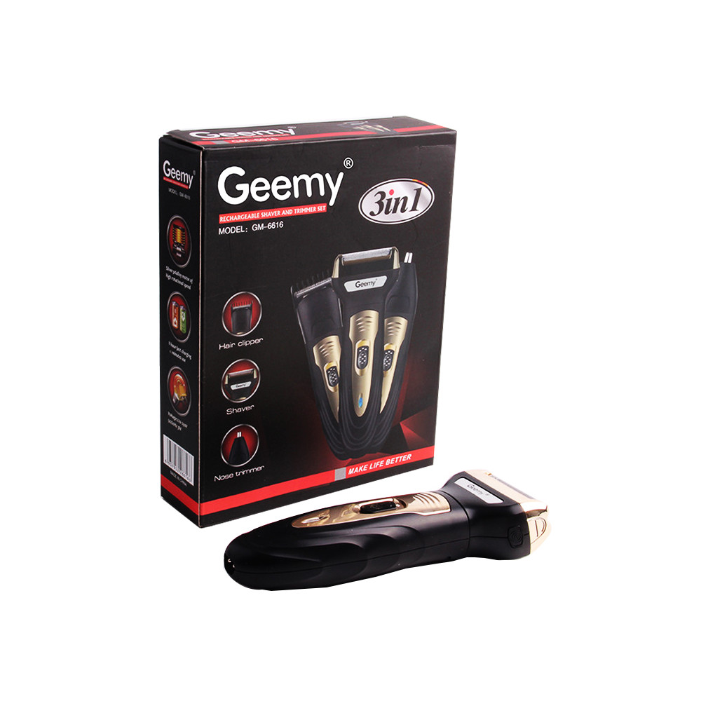 Էլեկտրական Սափրիչ 3-ը 1-ում Geemy GM-6616, изображение 4