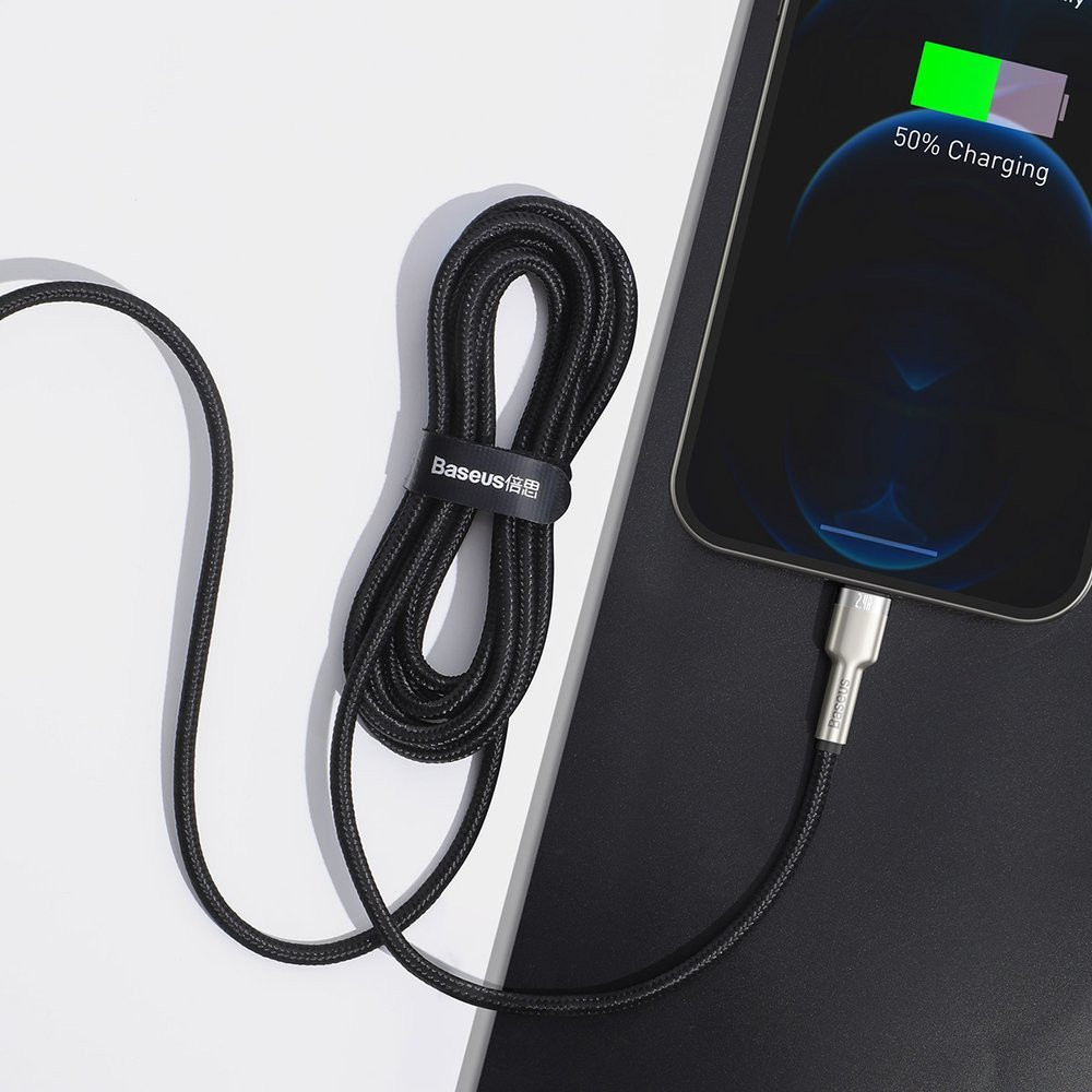 Լիցքավորման Լար Lightning BASEUS CALJK-B01 (2մ), изображение 5