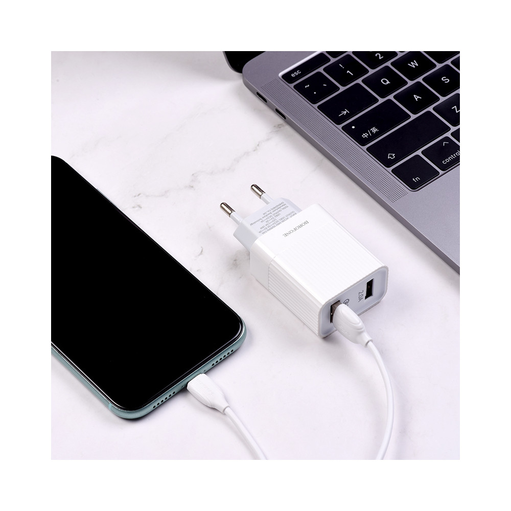 Լիցքավորիչ |BOROFONE BA39A |Lightning/Type-C/Micro-USB| (QC3.0), изображение 12