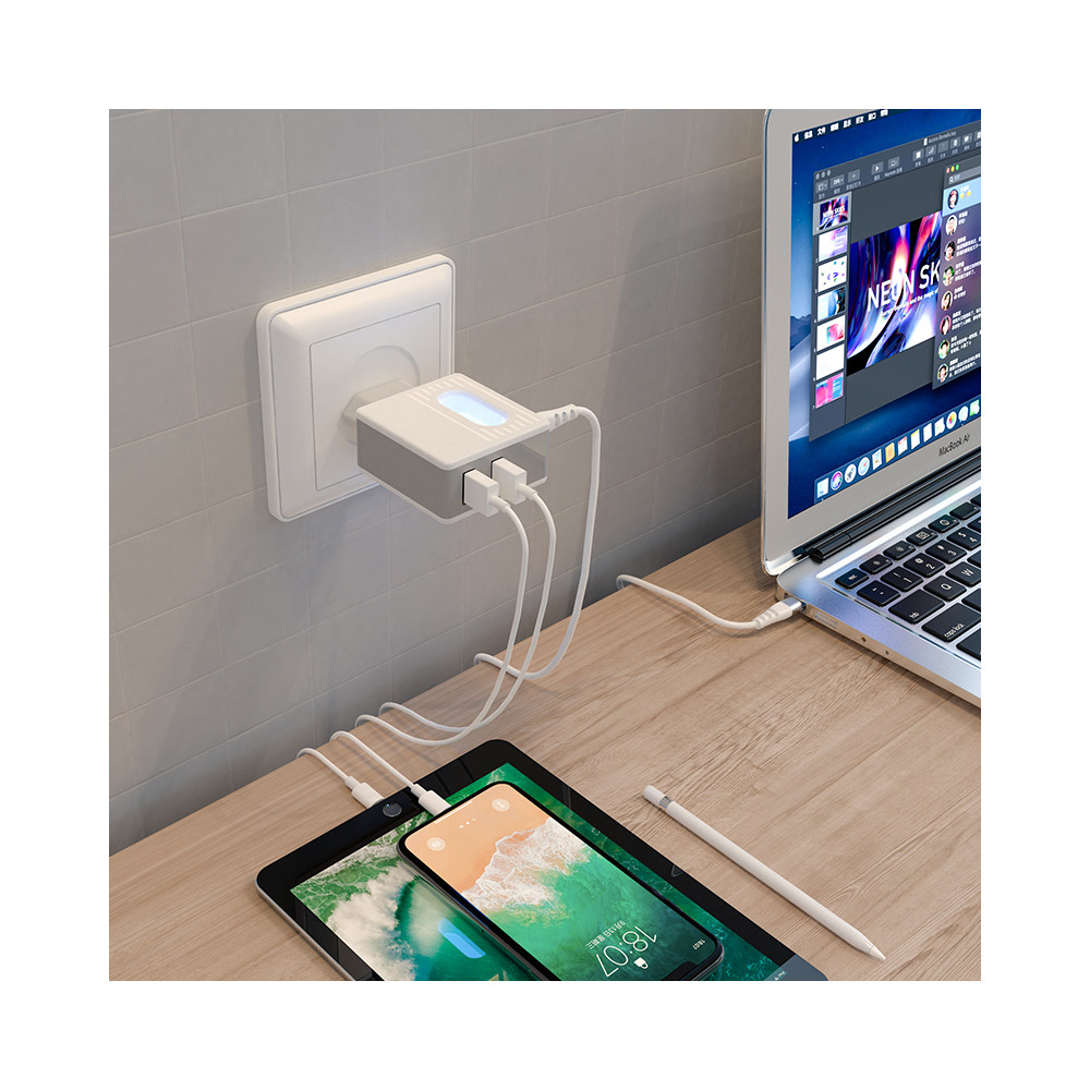 Լիցքավորիչ |BOROFONE BA34 |Lightning/Type-C/Micro-USB, изображение 8