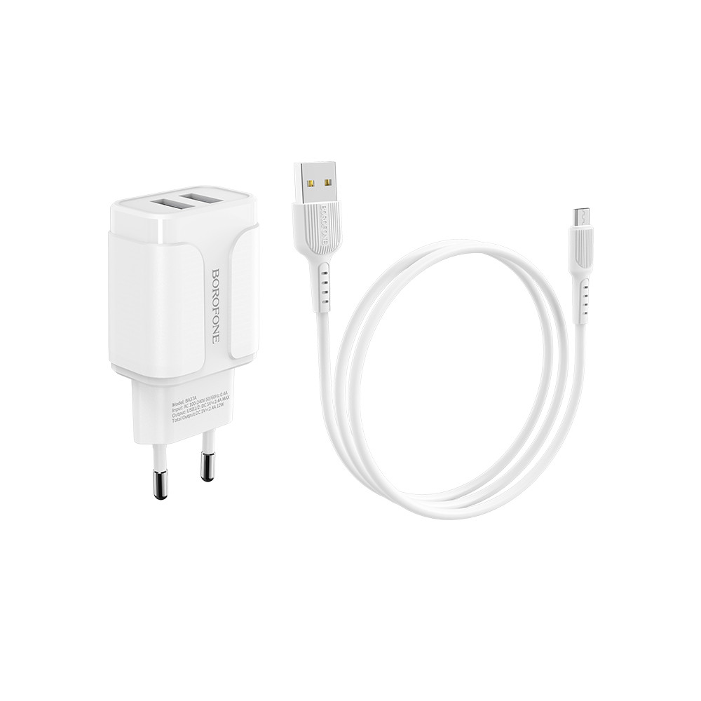 Լիցքավորիչ|BOROFONE BA37A |Lightning/Type-C/Micro-USB, изображение 2