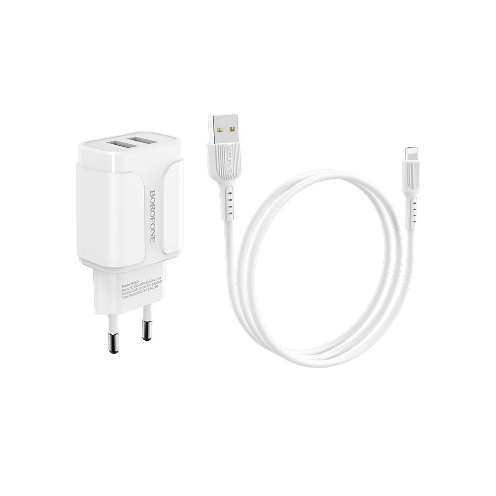 Լիցքավորիչ|BOROFONE BA37A |Lightning/Type-C/Micro-USB, изображение 4