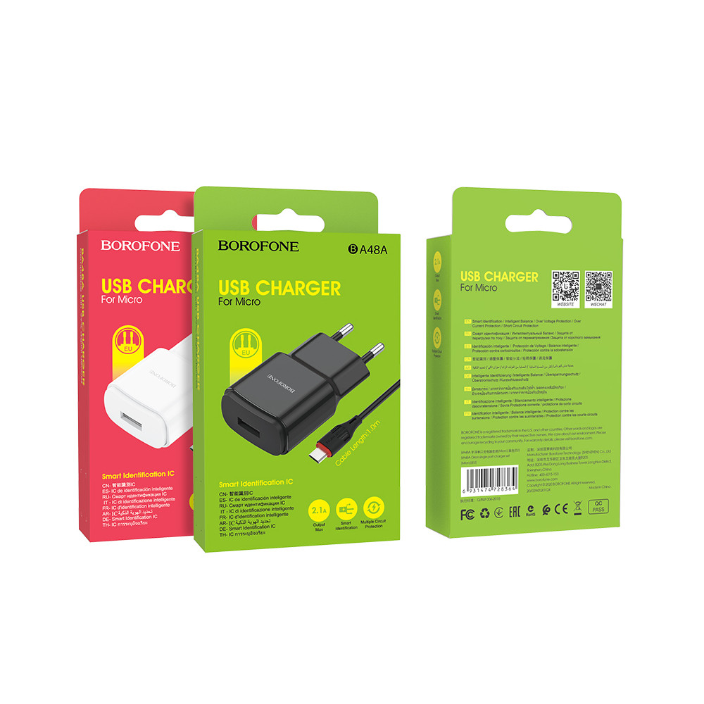 Լիցքավորիչ|BOROFONE BA48A |Lightning/Type-C/Micro-USB, изображение 11