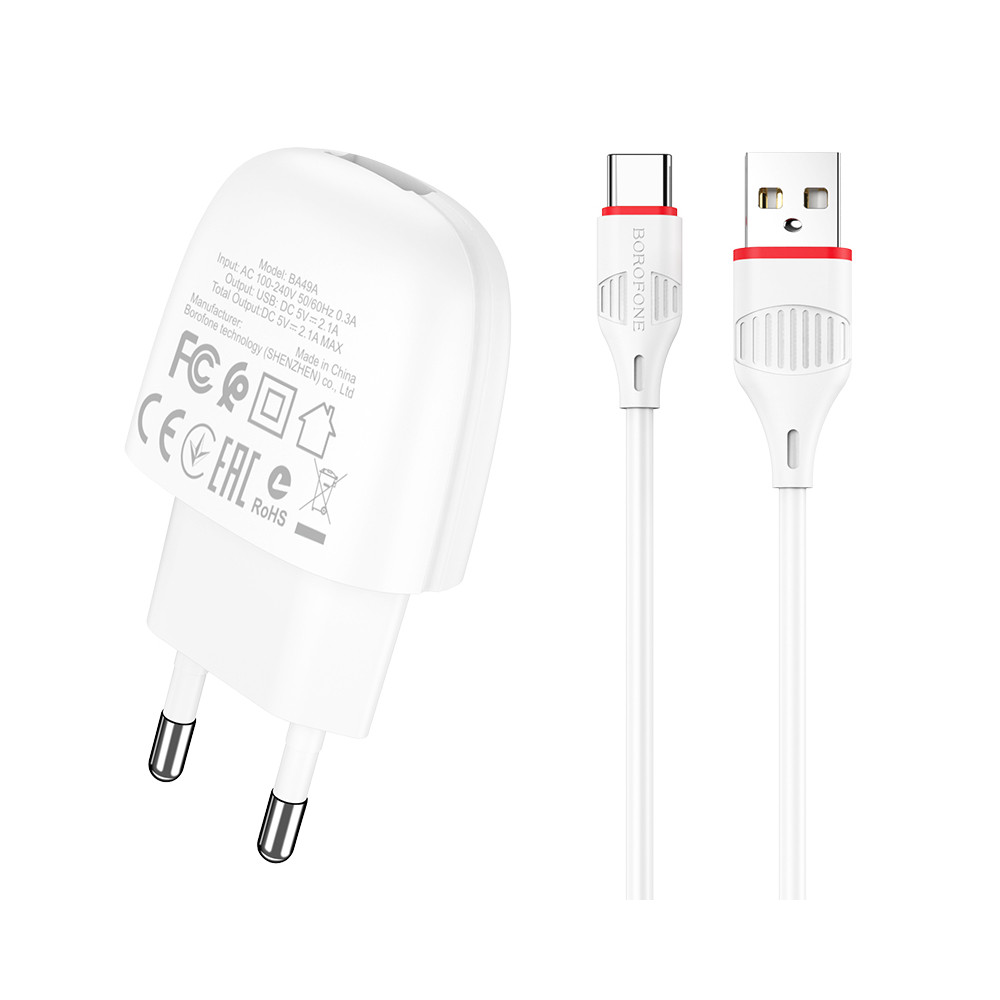 Լիցքավորիչ|BOROFONE BA49A |Lightning/Type-C/Micro-USB, изображение 2