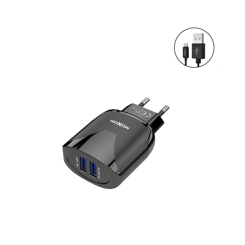Լիցքավորիչ և Լար|MOXOM MX-HC30 |Lightning/Micro-USB/Type-C, изображение 4