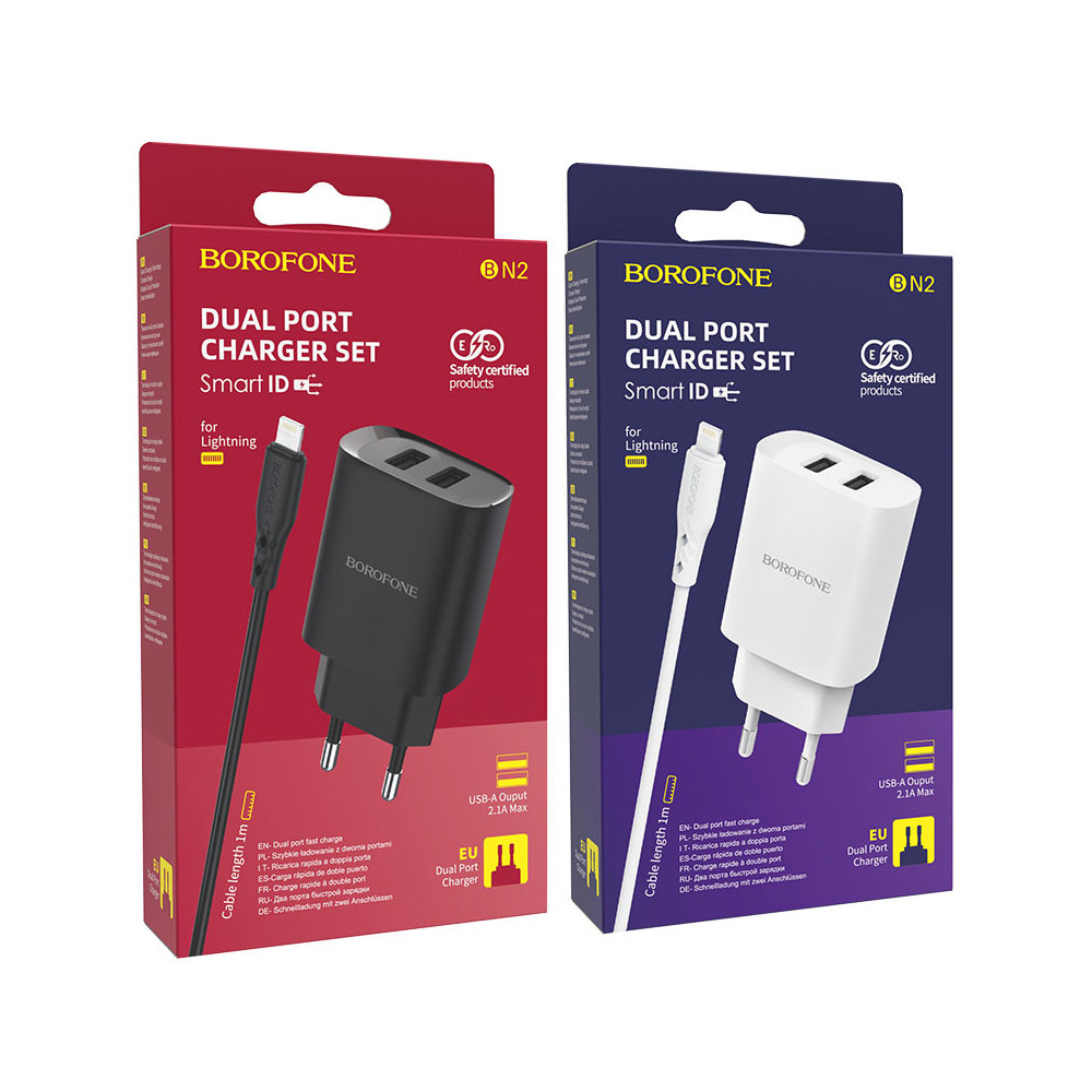 Լիցքավորիչ և Լար |BOROFONE BN2 |Lightning, изображение 7