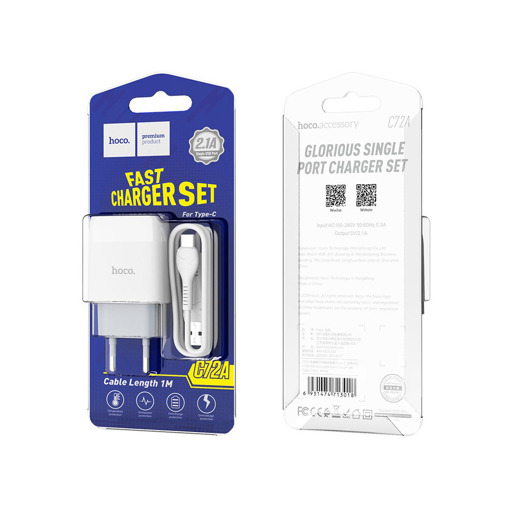 Լիցքավորիչ |HOCO C72A |Type-C, изображение 5