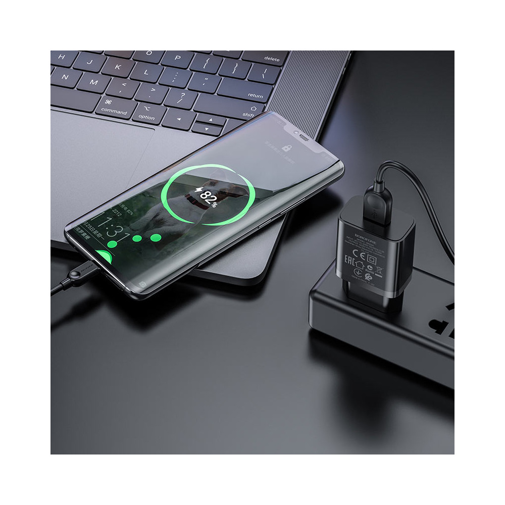 Լիցքավորիչ և Լար BOROFONE BA52A Type-C, изображение 4