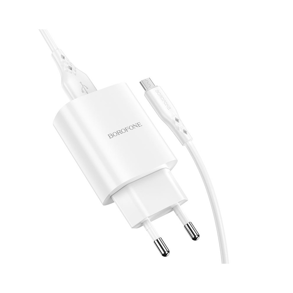 Լիցքավորիչ և Լար BOROFONE BN1 Micro-USB, изображение 2