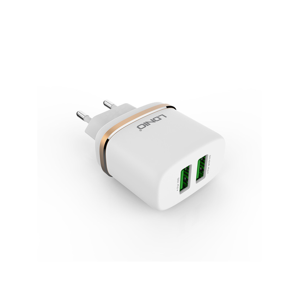 Լիցքավորիչ և Լար LDNIO DL-AC52 Lightning / Micro-USB, изображение 4