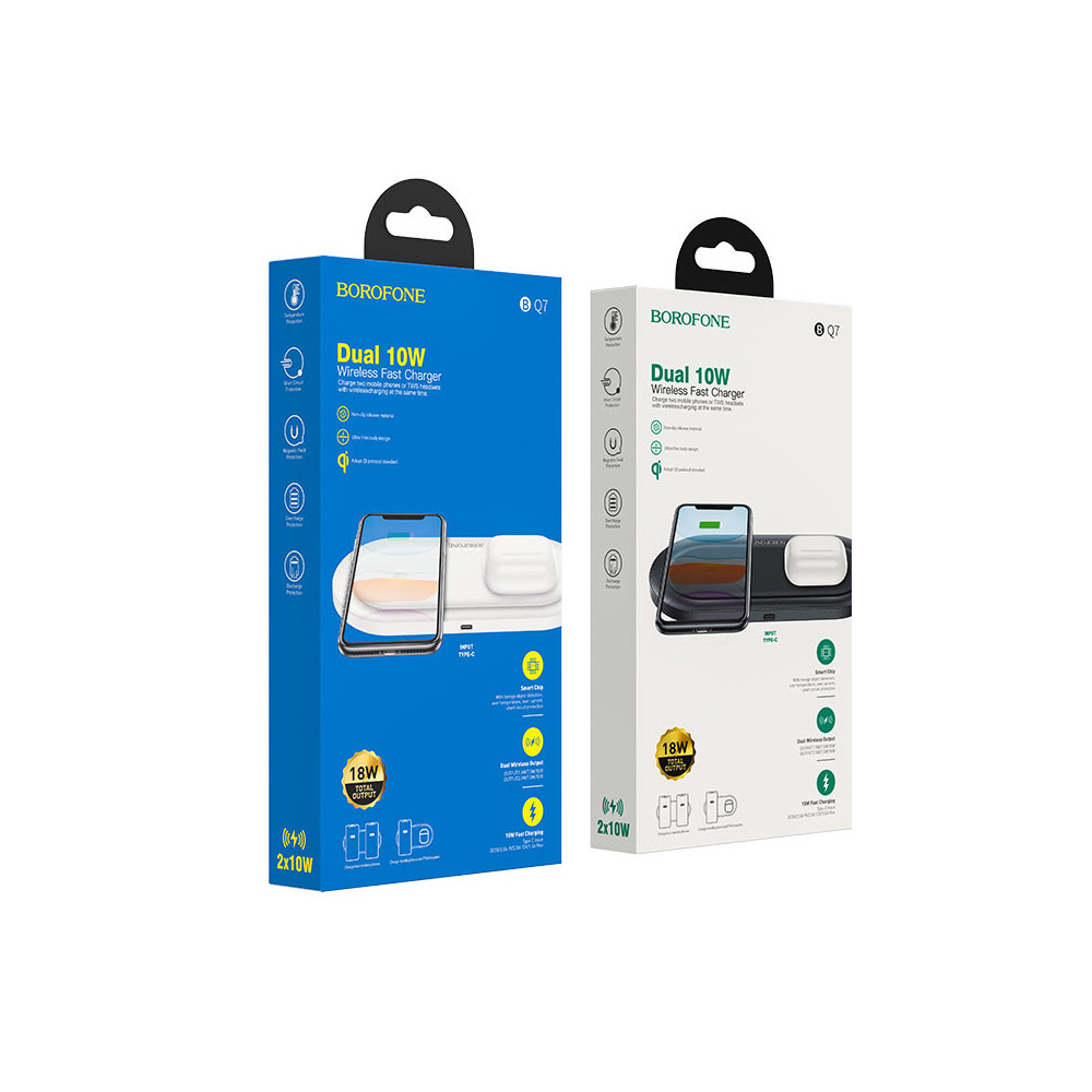 Անլար Լիցքավորիչ|BOROFONE BQ7 Dual power, изображение 6