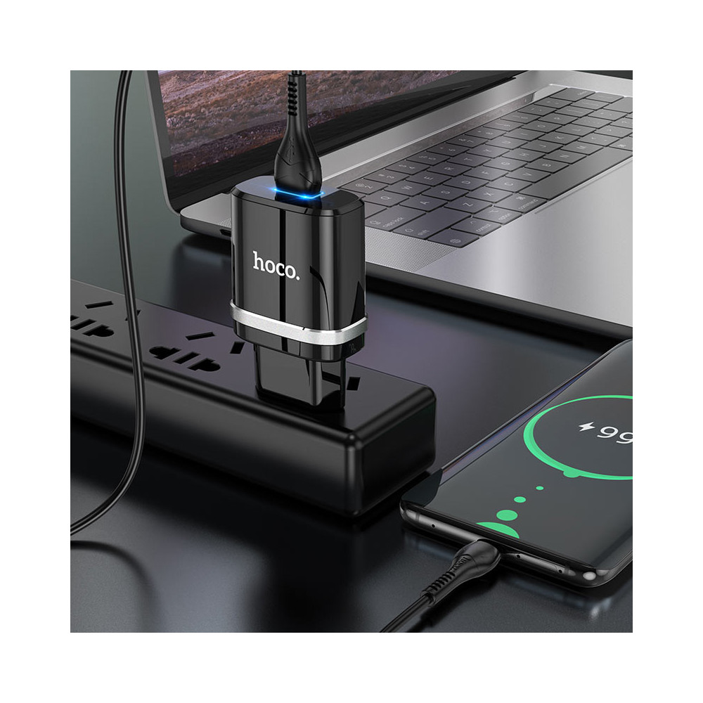 Լիցքավորիչ և Լար HOCO N1 Type-C, изображение 4