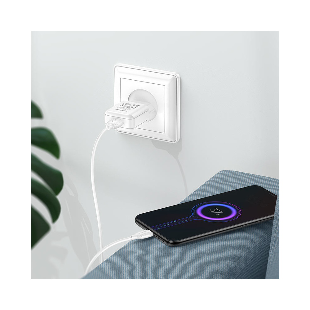 Լիցքավորիչ + Լար Micro-USB BOROFONE BA64A, изображение 4