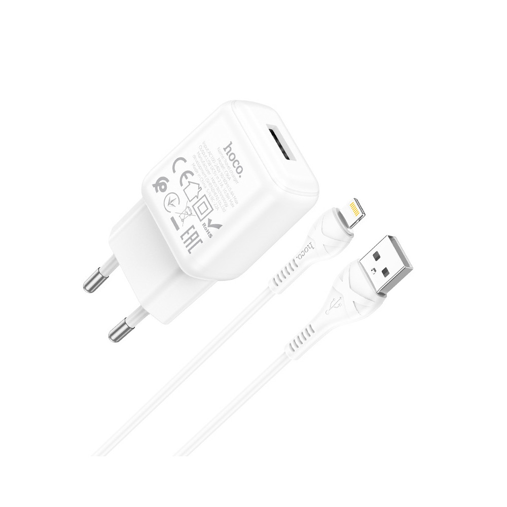 Լիցքավորիչ և Լար HOCO C96A Lightning, изображение 3